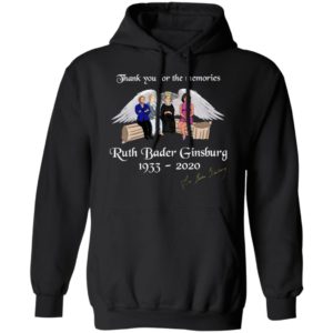 Thank You For The Memories Ruth Bader Ginsburg 1933-2020 T-Shirt