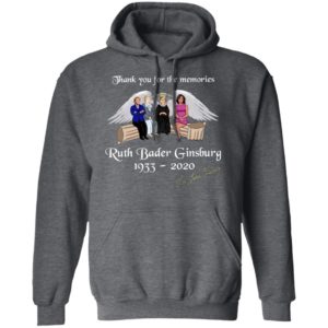 Thank You For The Memories Ruth Bader Ginsburg 1933-2020 T-Shirt
