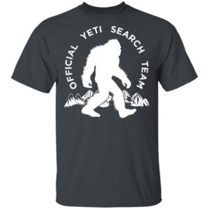 Official Yet Search Team Bigfoot T-Shirt