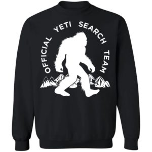 Official Yet Search Team Bigfoot T-Shirt