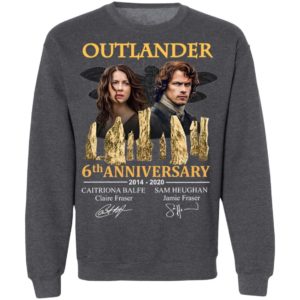 Outlander 5th Anniversary 2014 2020 Signatures T-Shirt