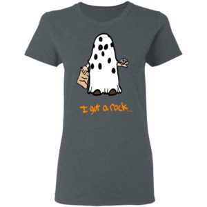Charlie Brown I Got A Rock The Great Pumpkin Halloween T-Shirt