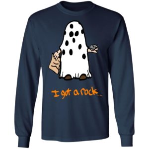 Charlie Brown I Got A Rock The Great Pumpkin Halloween T-Shirt