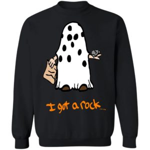 Charlie Brown I Got A Rock The Great Pumpkin Halloween T-Shirt