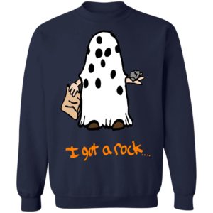Charlie Brown I Got A Rock The Great Pumpkin Halloween T-Shirt