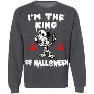 Mickey Mouse Disney Im The King Of Halloween T-Shirt