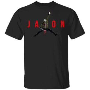 Jason Voorhees Killed Michael Myers Halloween Jordan Air T-Shirt Jason Voorhees Killed Michael Myers Halloween Jordan Air T-Shirt