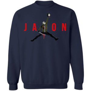 Jason Voorhees Killed Michael Myers Halloween Jordan Air T-Shirt