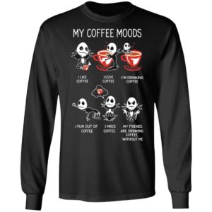 Jack Skellington Halloween My Coffee Moods T-Shirt