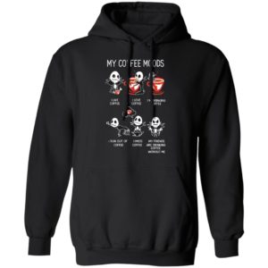 Jack Skellington Halloween My Coffee Moods T-Shirt
