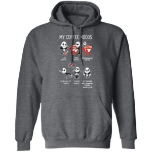 Jack Skellington Halloween My Coffee Moods T-Shirt