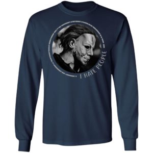 I Hate People Halloween Michael Myers T-Shirt