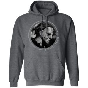 I Hate People Halloween Michael Myers T-Shirt