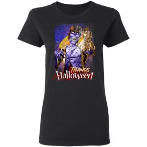 Horror Zombie Thanos Marvel Halloween T-Shirt