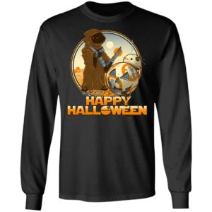 Happy Halloween Jawa Pumpkin Carved BB-8 Star Wars T-Shirt