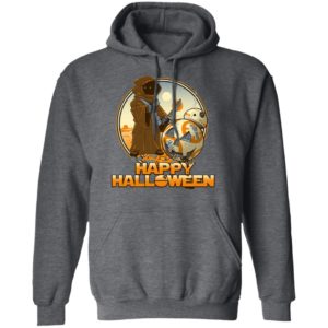 Happy Halloween Jawa Pumpkin Carved BB-8 Star Wars T-Shirt