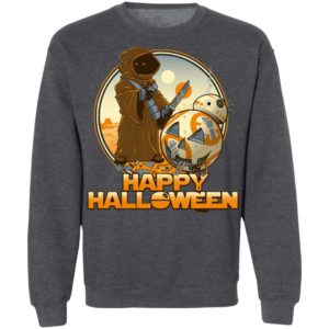 Happy Halloween Jawa Pumpkin Carved BB-8 Star Wars T-Shirt