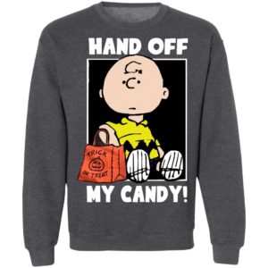 Hand Off My Candy Trick Or Treat Halloween Charlie Brown Shirts