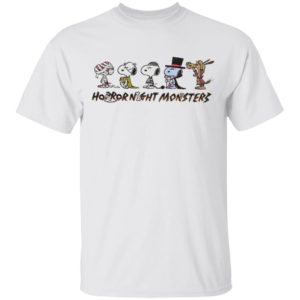 Snoopy Horror Night Monsters Halloween T-Shirt Snoopy Horror Night Monsters Halloween T-Shirt