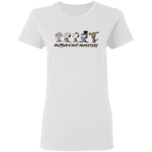 noopy Horror Night Monsters Halloween T-Shirt