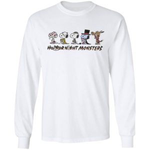 Snoopy Horror Night Monsters Halloween T-Shirt