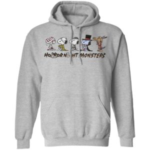 Snoopy Horror Night Monsters Halloween T-Shirt