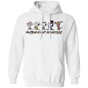Snoopy Horror Night Monsters Halloween T-Shirt