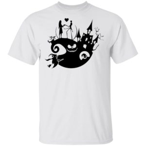 Jack And Sally Love In Halloween Town T-Shirt Jack And Sally Love In Halloween Town T-Shirt