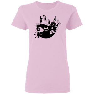 Jack And Sally Love In Halloween Town T-Shirt