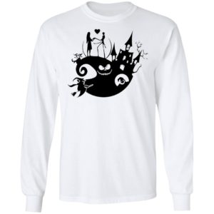 Jack And Sally Love In Halloween Town T-Shirt