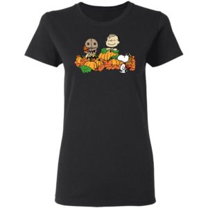 Welcome The Great Pumpkin Sam Brown Halloween Snoopy T-Shirt