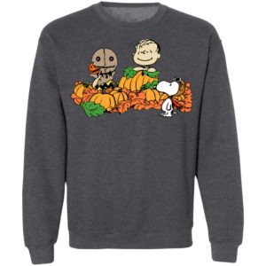 Welcome The Great Pumpkin Sam Brown Halloween Snoopy T-Shirt