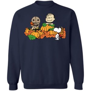 Welcome The Great Pumpkin Sam Brown Halloween Snoopy T-Shirt