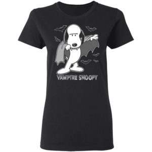 Vampire Snoopy Scary Halloween Night T-Shirt