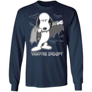 Vampire Snoopy Scary Halloween Night T-Shirt