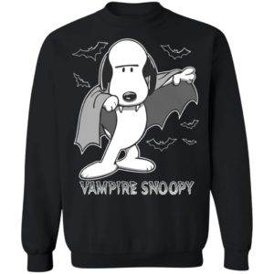 Vampire Snoopy Scary Halloween Night T-Shirt