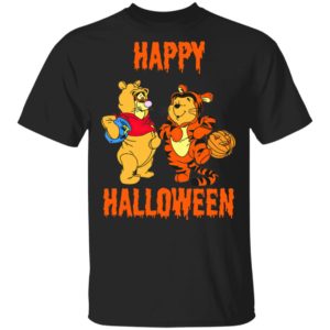 Tigger And Pooh Happy Halloween T-Shirt