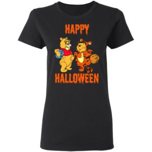 Tigger And Pooh Happy Halloween T-Shirt