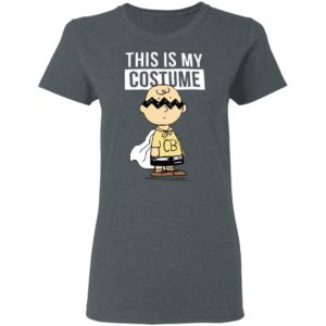 This Is My Costume Happy Halloween Super Hero Charlie Brown T-Shirt