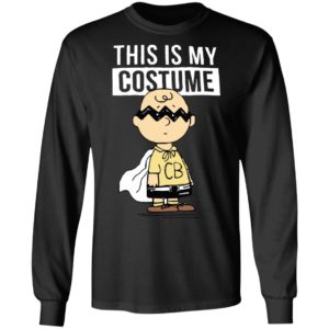 This Is My Costume Happy Halloween Super Hero Charlie Brown T-Shirt