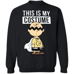 This Is My Costume Happy Halloween Super Hero Charlie Brown T-Shirt