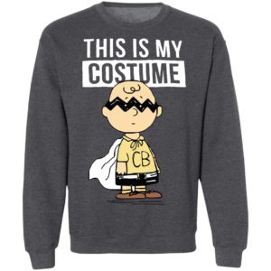 This Is My Costume Happy Halloween Super Hero Charlie Brown T-Shirt
