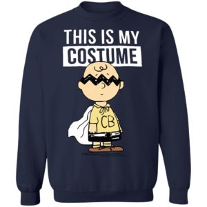 This Is My Costume Happy Halloween Super Hero Charlie Brown T-Shirt