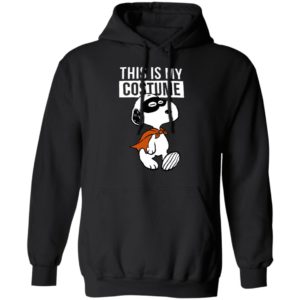 This Is My Costume Happy Halloween Masked Marvel Snoopy T-Shirt