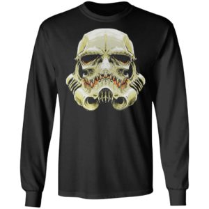 Stormtrooper Skull Face Horror Halloween T-Shirt