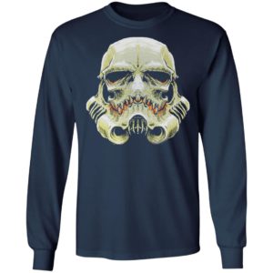 Stormtrooper Skull Face Horror Halloween T-Shirt