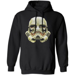 Stormtrooper Skull Face Horror Halloween T-Shirt