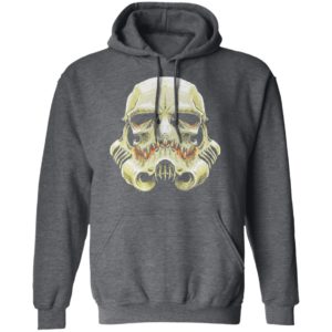Stormtrooper Skull Face Horror Halloween T-Shirt