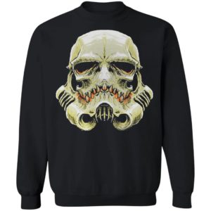 Stormtrooper Skull Face Horror Halloween T-Shirt