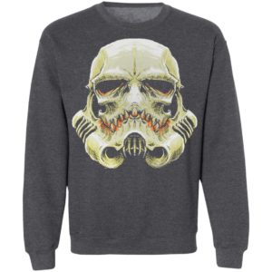 Stormtrooper Skull Face Horror Halloween T-Shirt